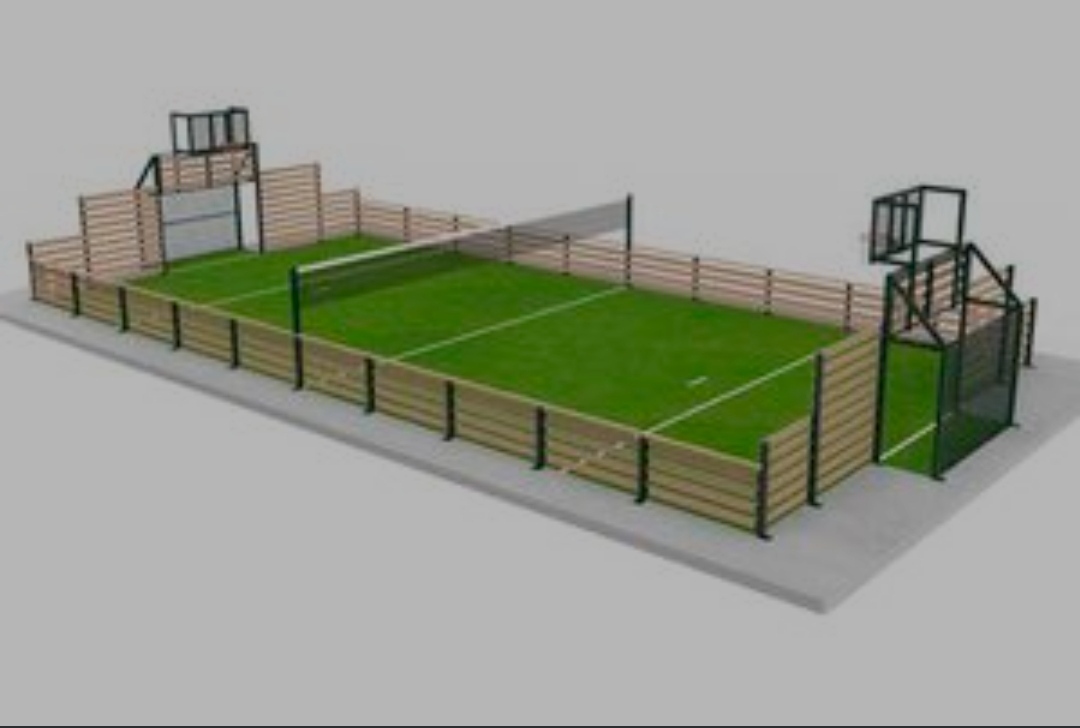 Imatge pels mitjans: Pista Poliesportiva Parc El Castell