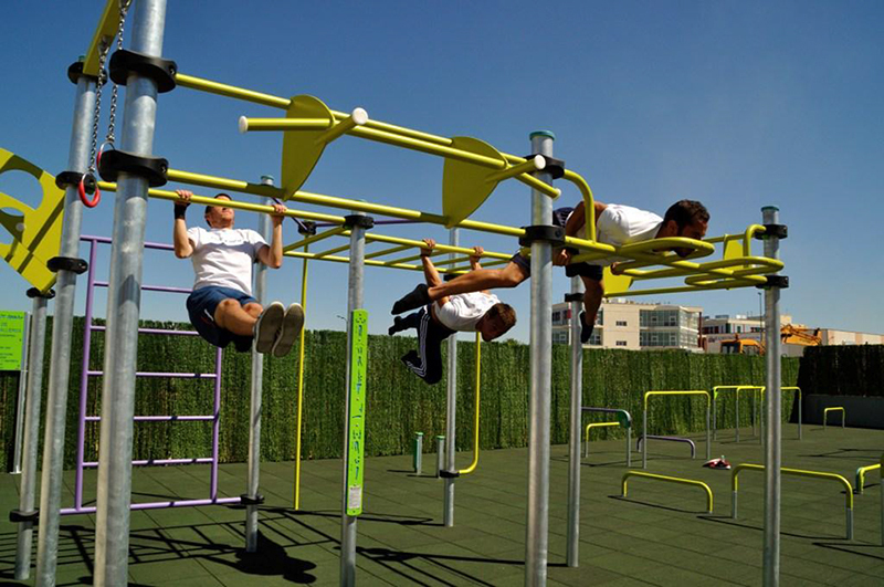 Imagen para los medios: Nova zona de cal.listènia a can comelles